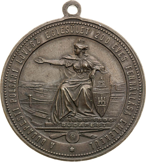 Medaila 1896 - reverz