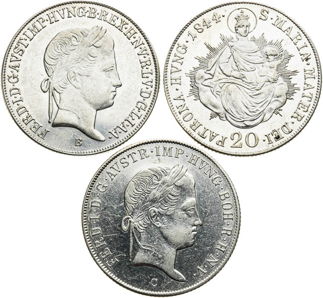 20 Kreutzer (3 pcs) - front