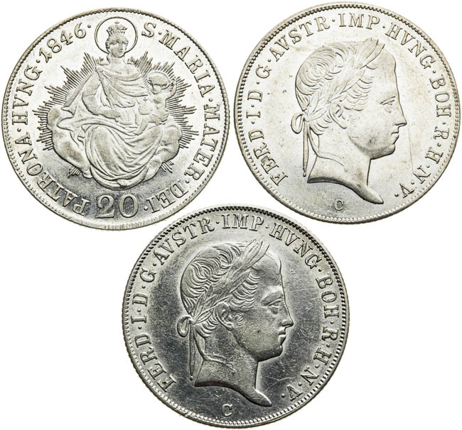 20 Kreutzer (3 pcs) - back
