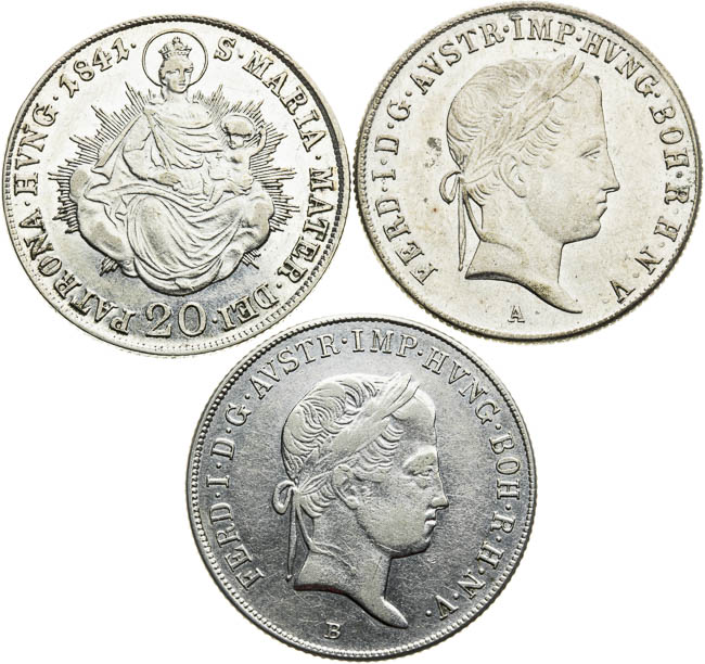 20 Kreutzer (3 pcs) - back