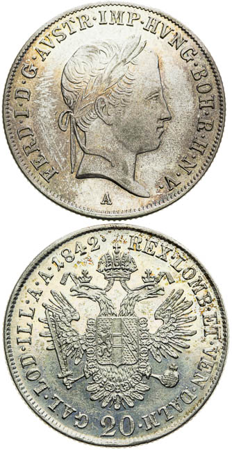20 Kreutzer (2 pcs) - front