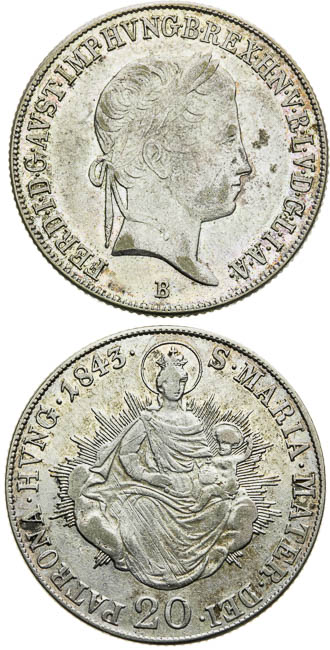 20 Kreutzer (2 pcs) - front