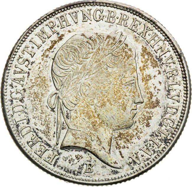 20 Kreutzer 1845 - front