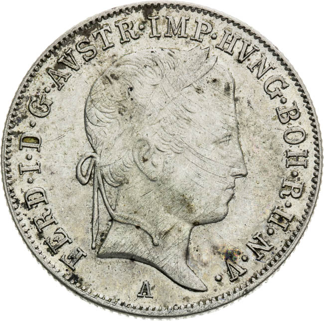 20 Kreutzer 1848 - front