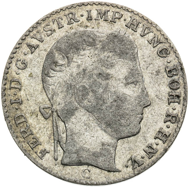 3 Kreutzer 1838 - front
