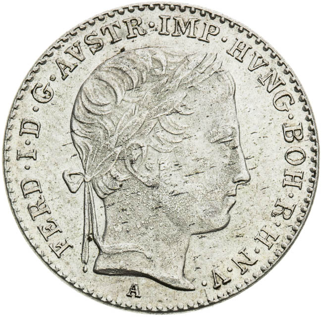 3 Kreutzer 1847 - front