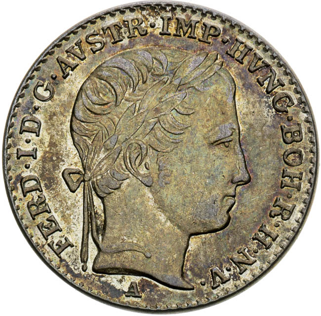 3 Kreutzer 1848 - front
