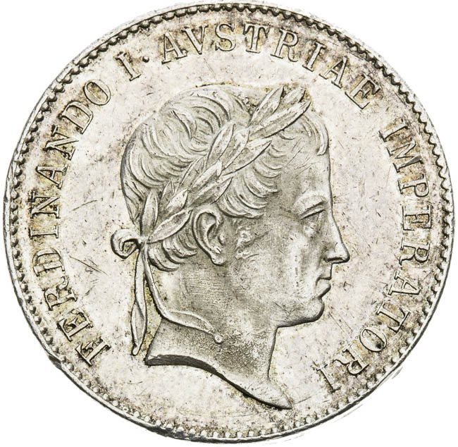 Silver Token 1835 - front