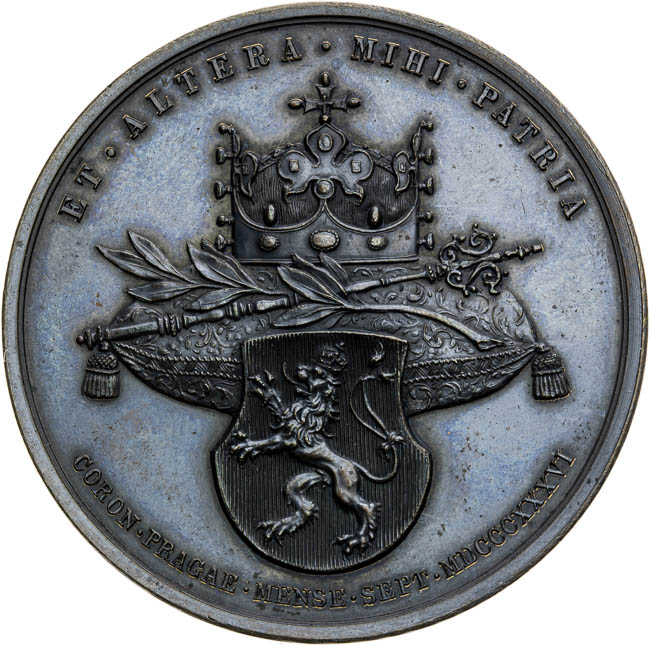 Medal 1836 - back