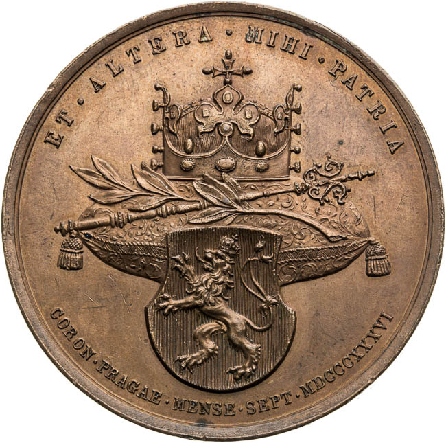 Medal 1836 - back