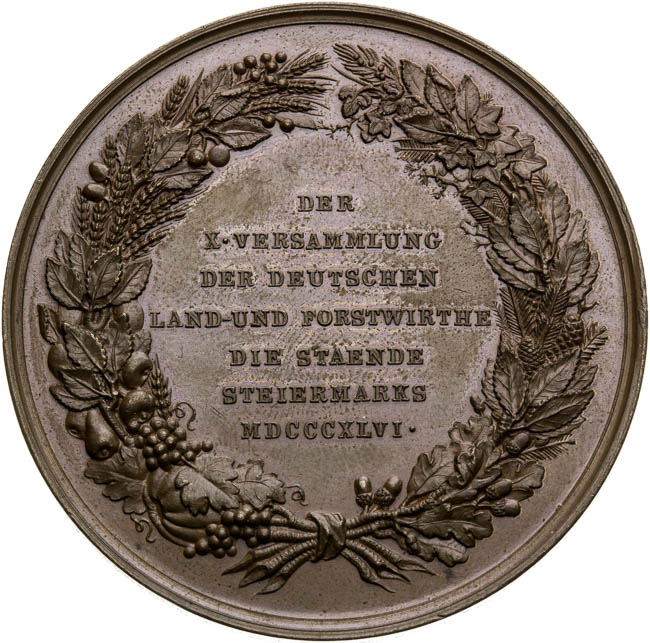 Medal 1846 - back