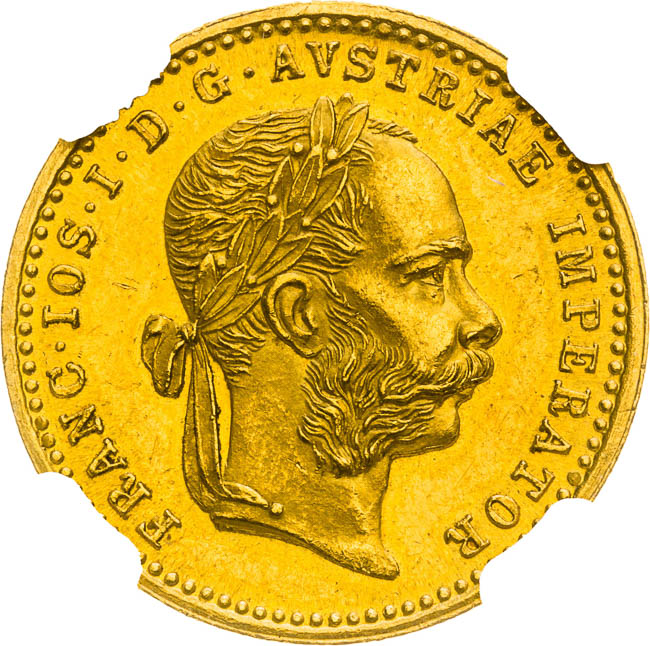 Ducat 1892 - front