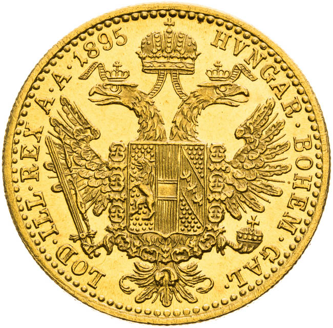 Ducat 1895 - back