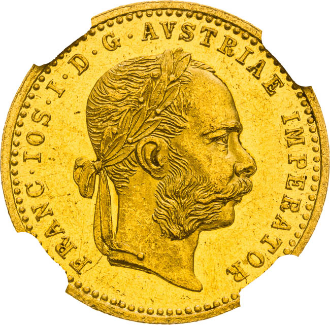 Ducat 1895 - front