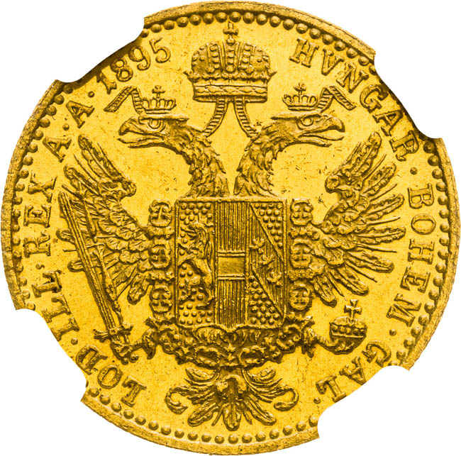 Ducat 1895 - back