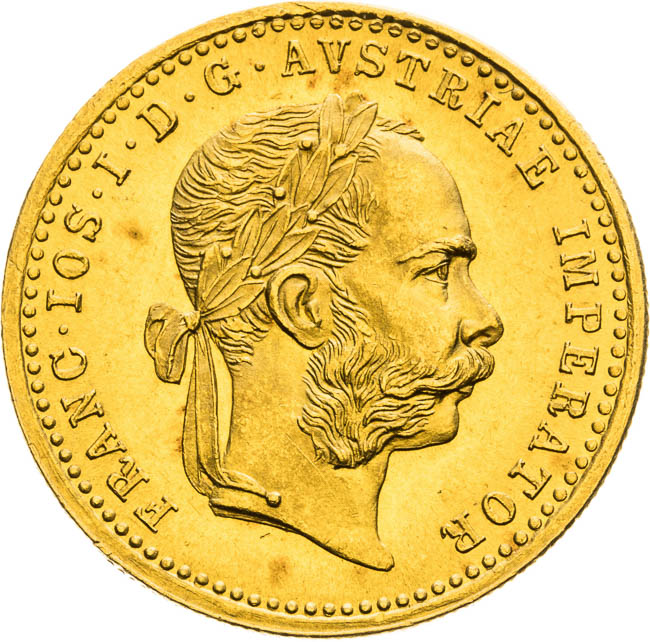 Ducat 1895 - front