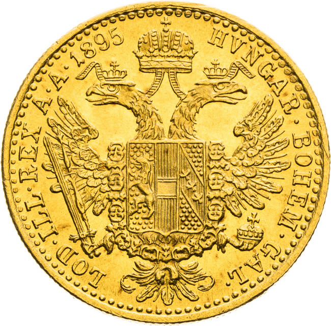 Ducat 1895 - back