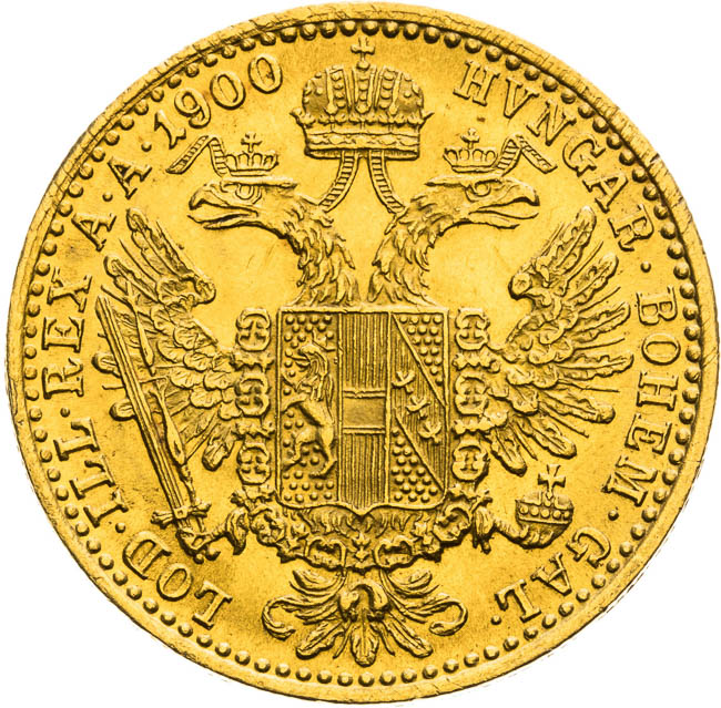 Ducat 1900 - back