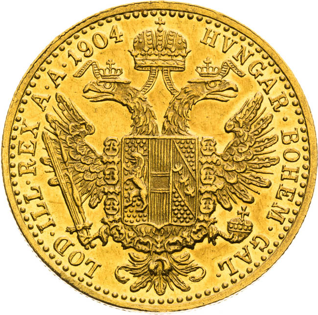 Ducat 1904 - back