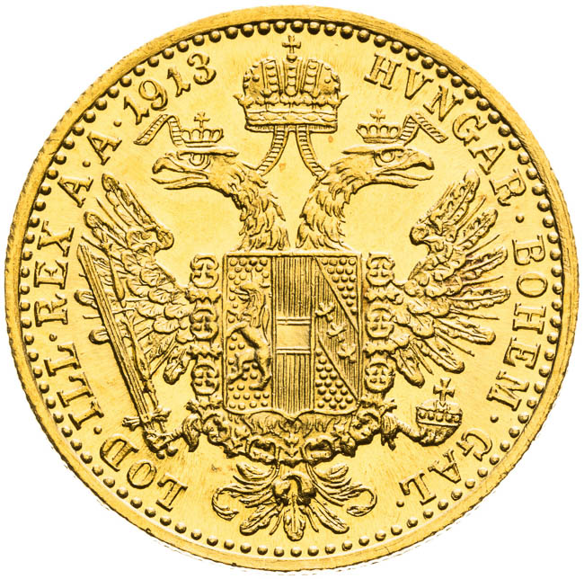 Ducat 1913 - back