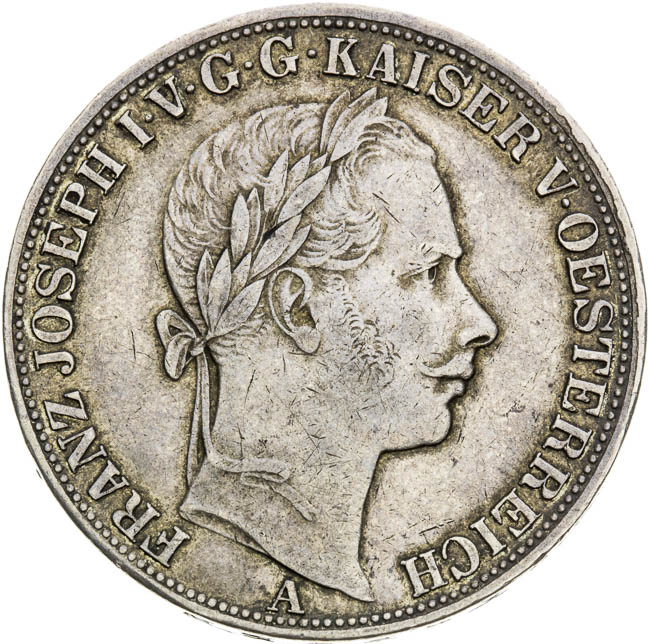 Federal thaler 1857 - front
