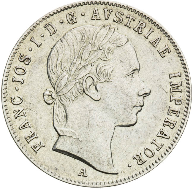 20 Kreutzer 1853 - front