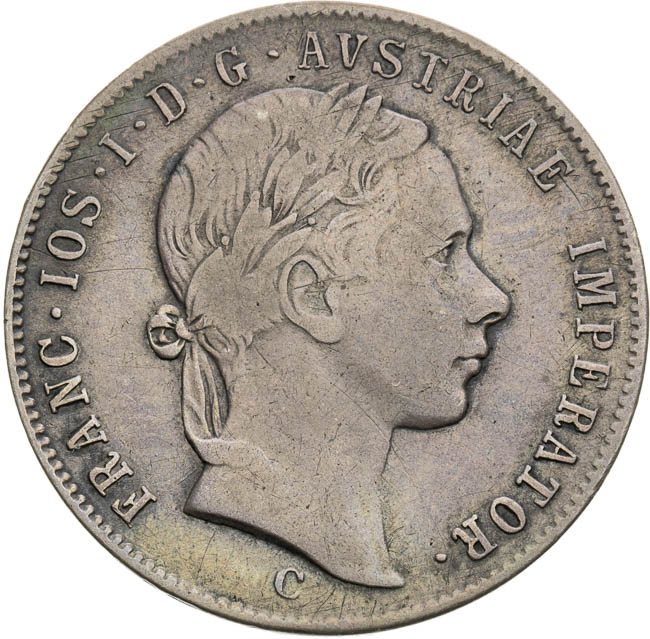 20 Kreutzer 1856 - front