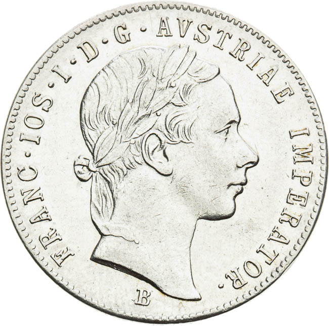 20 Kreutzer 1856 - front