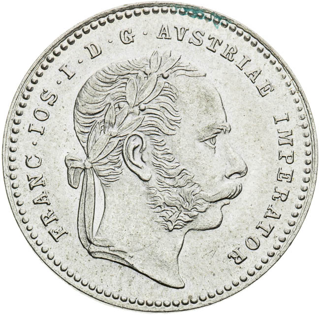 20 Kreutzer 1868 - front
