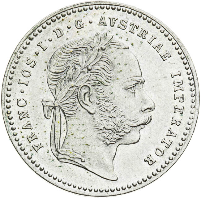 20 Kreutzer 1870 - front