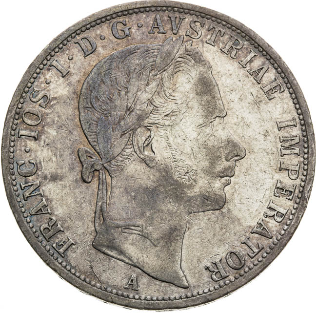 2 Zlatník 1863 - averz