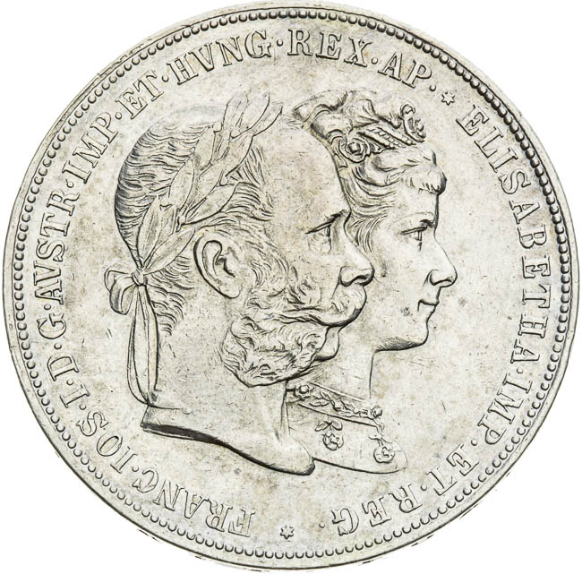 2 Gulden 1879 - front