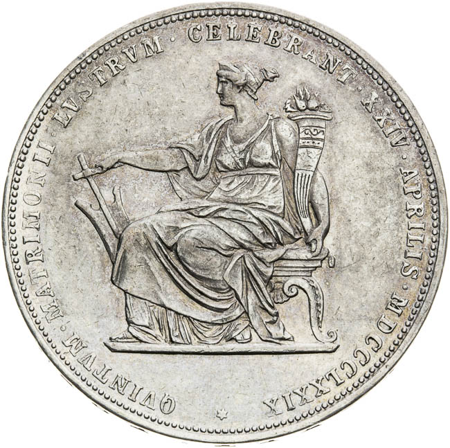 2 Gulden 1879 - back