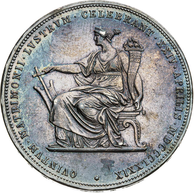 2 Gulden 1879 - back