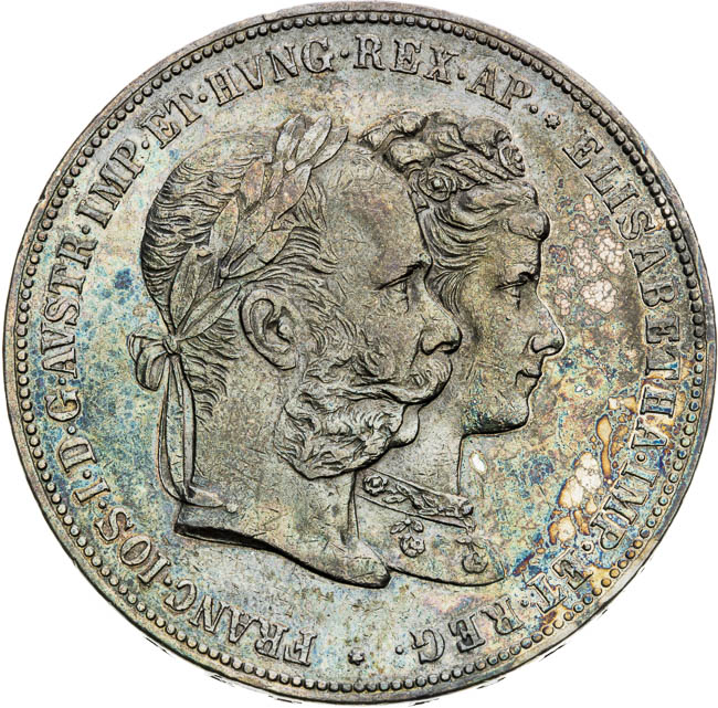 2 Gulden 1879 - front
