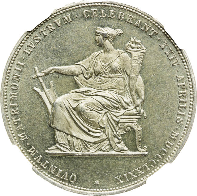 2 Gulden 1879 - back