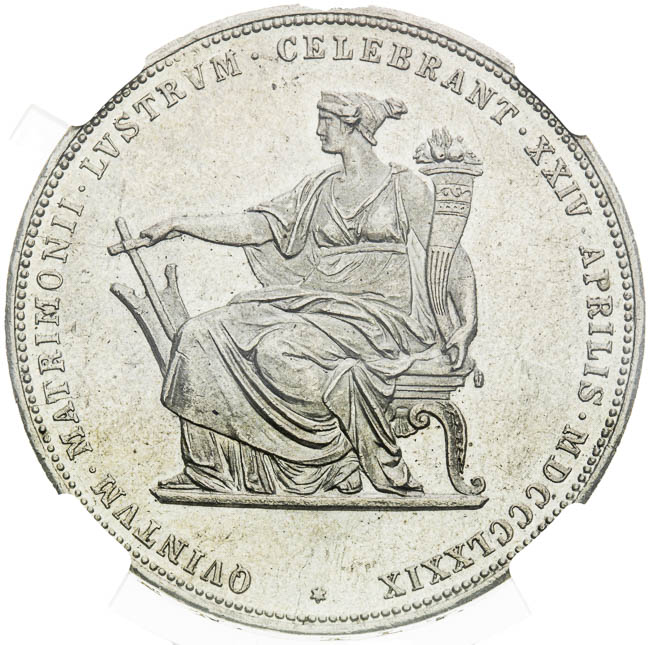 2 Gulden 1879 - back