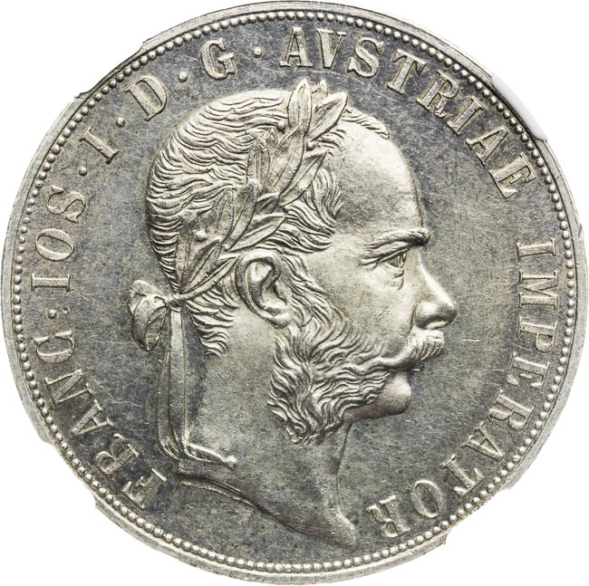 2 Gulden 1883 - front
