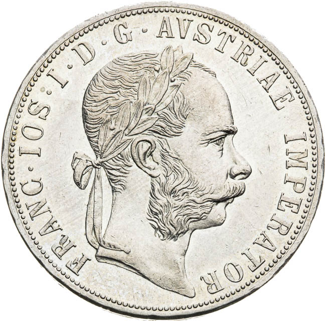 2 Gulden 1887 - front