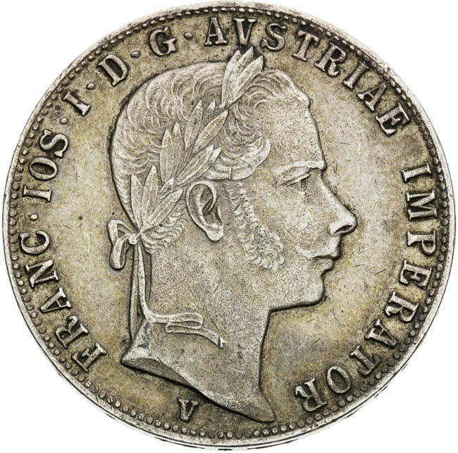 Gulden 1863 - front