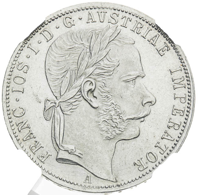 Gulden 1866 - front