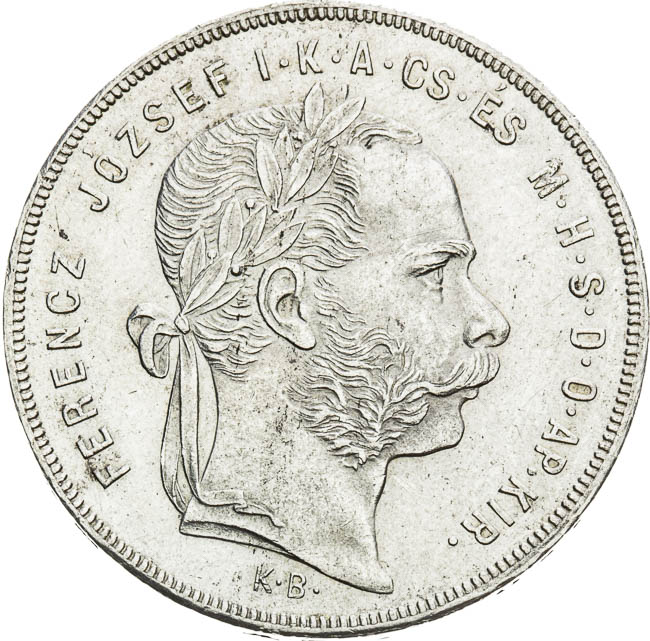 Gulden 1878 - front