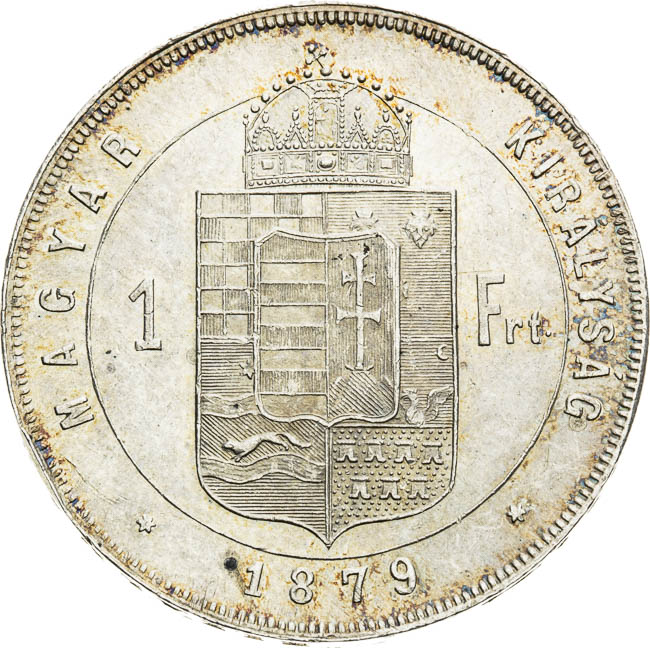 Gulden 1879 - back