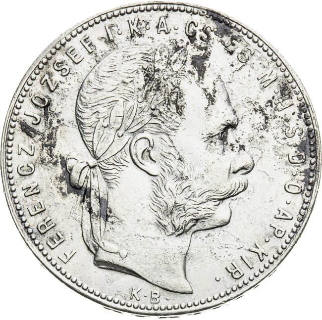 Gulden 1880 - front