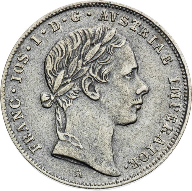 10 Kreutzer 1853 - front