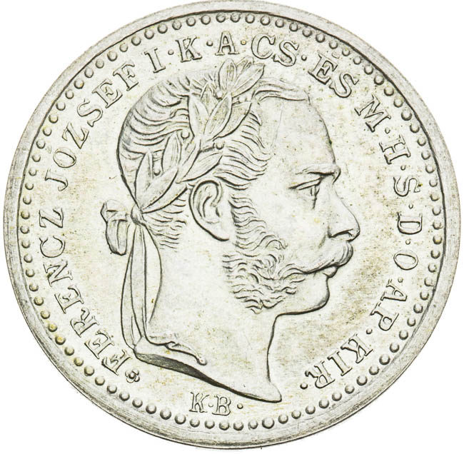 10 Kreutzer 1868 - front
