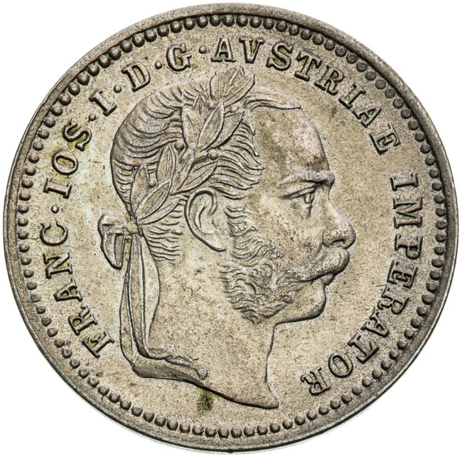 10 Kreutzer 1872 - front