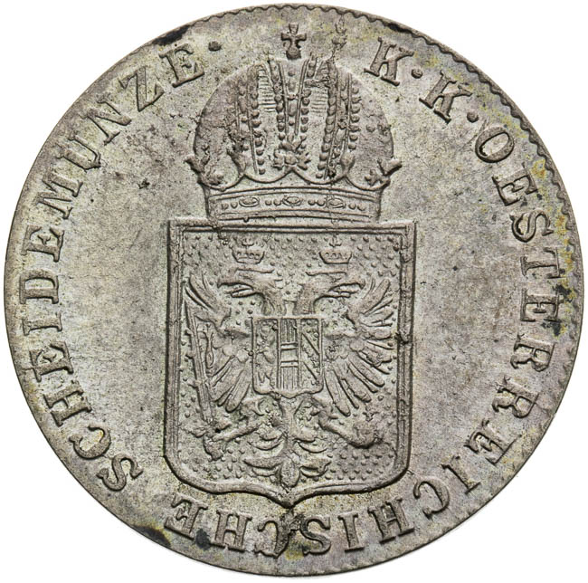 6 Kreutzer 1849 - front