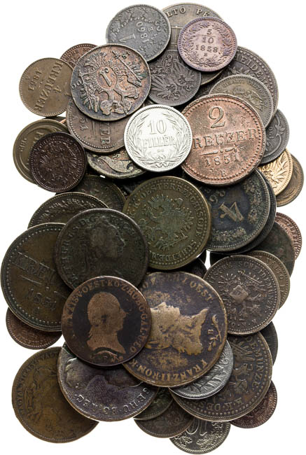 Coins (56 pcs) - front