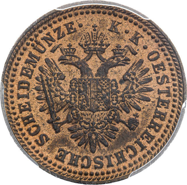 Kreutzer 1851 - front